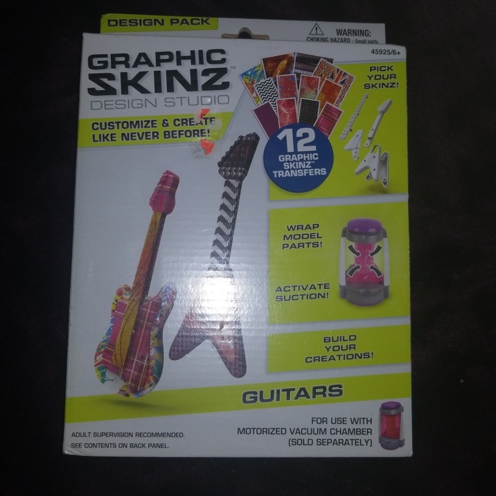 Build guitars and design toys